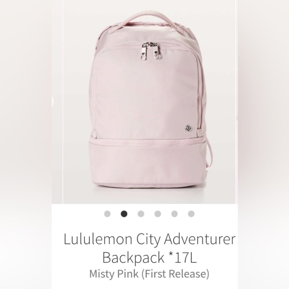 Lululemon City Adventurer Backpack- Misty Pink
